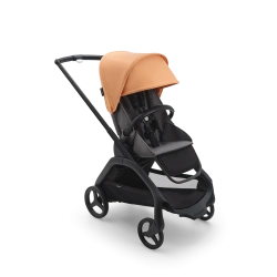 Прогулянкова коляска Bugaboo DRAGONFLY - black/grey melange island coral - зображення