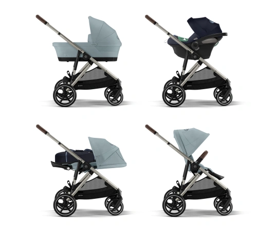 Универсальная коляска 2 в 1 Cybex Gazelle S - TPE Sky Blue