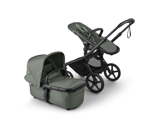 Универсальная коляска 2в1 Bugaboo FOX 5 RENEW - black/forest green-forest green