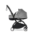Універсальна коляска 2 в 1 Stokke YOYO³ + люлька Bassinet  BABYZEN Grey (шасі Black)
