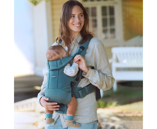 Рюкзак-кенгуру BB®Baby Carrier Move (сітка) - Сіро-зелений