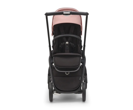 Прогулянкова коляска Bugaboo DRAGONFLY - black/midnight black morning pink