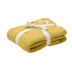 Дитяча муслінова пелюшка BIBS Muslin Swaddle 120x120 см Mustard - зображення