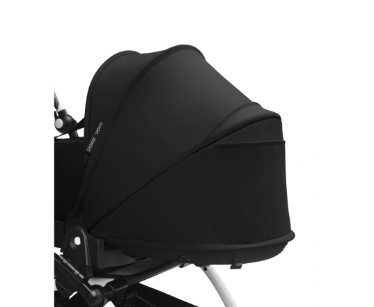 Универсальная коляска 2 в 1 с люлькой newborn shell Stokke YOYO³ Black (шасси Black)