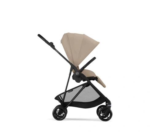 Универсальная коляска 2 в 1 Cybex MELIO CARBON - Almond Beige