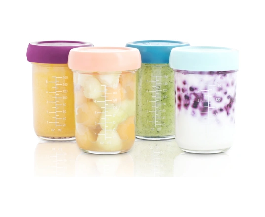 Набор стеклянных контейнеров Babymoov Babybols 240ml (x4)