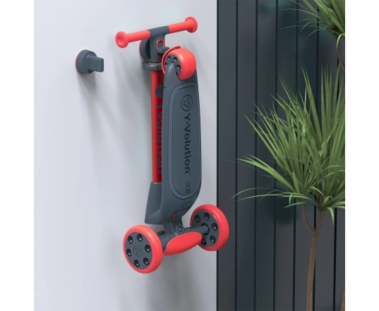 Самокат Yvolution YGlider NUA Красный