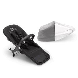 Прогулянковий блок коляски Bugaboo  Donkey 5 без капюшону Midnight black - зображення