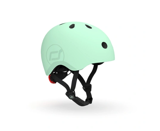 Шолом захисний дитячий Scoot and Ride, ківі, з ліхтариком, 51-55см