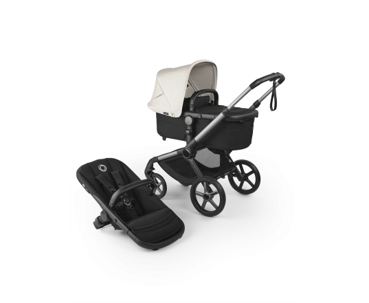 Универсальная коляска 2в1 Bugaboo FOX 5 RENEW - grafite/heritage black misty white