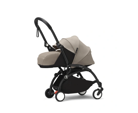 Універсальна коляска 2 в 1 Stokke YOYO³ Taupe (шасі Black)