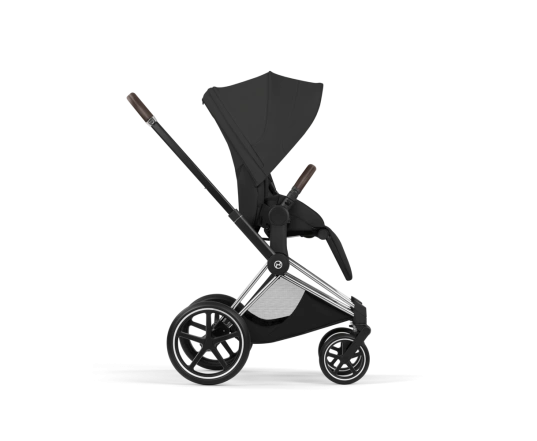 Прогулянкова коляска Cybex PRIAM Style Collection 5.0 - sepia black (шасі Chrome Brown)