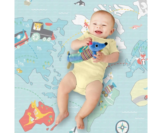 Двосторонній дитячий ігровий килимок Skip Hop - Little Travelers 