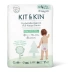 Еко трусики KIT&KIN розмір 4 (22 шт/уп), 9-15 кг, Леопард/Бегемот