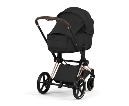 Коляска Cybex PRIAM Style Collection 5.0 - sepia black (шасі Rosegold)