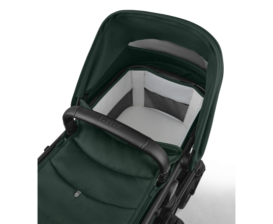 Универсальная коляска 2в1 Bugaboo FOX 5 RENEW - black/fern green-fern green