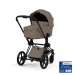 Коляска Cybex PRIAM Style Collection 5.0 - coconut brown (шасі Matt Black)