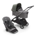 Универсальная коляска 2в1 Bugaboo DRAGONFLY - grafite/grey melange forest green