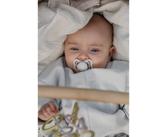 Іграшки - прорізувачі BIBS Loops 12 PACK Blush/Woodchuck/Ivory