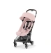 Прогулянкова коляска Cybex Coya Chrome Dark Brown/Peach Pink