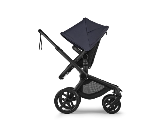 Універсальна коляска 2в1 Bugaboo FOX 5 RENEW - black/heritage black deep indigo