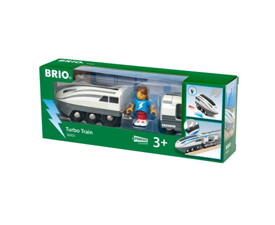 Турбопоезд BRIO на батарейках