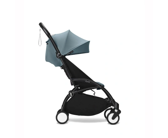Прогулочная коляска Stokke YOYO³ с 6 месяцев Aqua (шасси Black)
