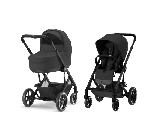 Універсальна коляска 2 в 1 Cybex BALIOS S LUX - moon black 
