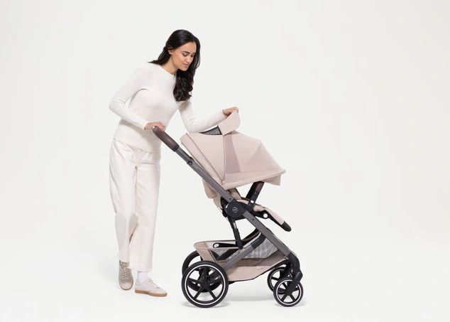 Прогулянкова коляска Cybex BALIOS S LUX TPE - almond beige (з бампером)-49 Прогулянкова коляска Cybex Balios S Lux TPE купити з доставкою-49 - зображення