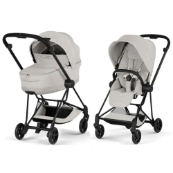 Коляска 2 в 1 Cybex MIOS Style Collection 5.0 - city grey (шасі Matt Black) - зображення