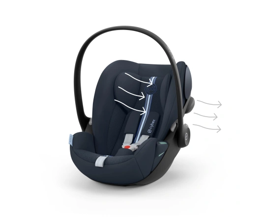 Автокресло Cybex CLOUD G-iSIZE 0-13кг - ocean blue