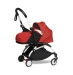 Універсальна коляска 2 в 1 Stokke YOYO³ + компактна люлька BABYZEN Red (шасі White)