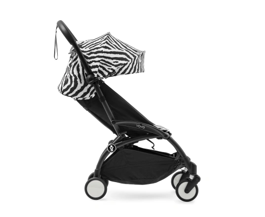 Прогулянкова коляска Stokke YOYO³ з 6 місяців Zebra (шасі Black)