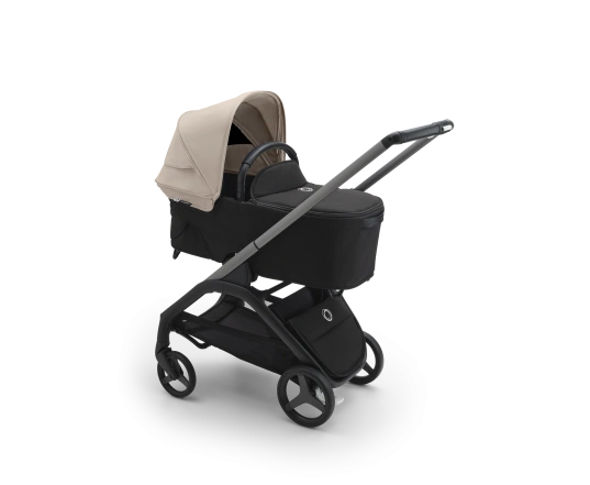 Универсальная коляска 2в1 Bugaboo DRAGONFLY - black/grey melange desert taupe