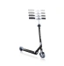 Самокат GLOBBER серії FLOW ELEMENT LIGHTS, чорний, колеса з підсвіткою, до 100кг, 5+, 2 колеса