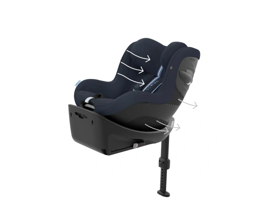 Автокрісло Cybex Sirona Gi i-Size Plus - Stone Grey