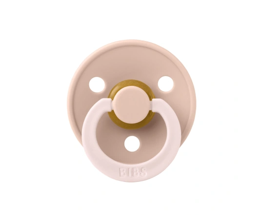 Пустышка BIBS Pacifier Studio Colour Fusion Latex Size 3 Blush/Petal
