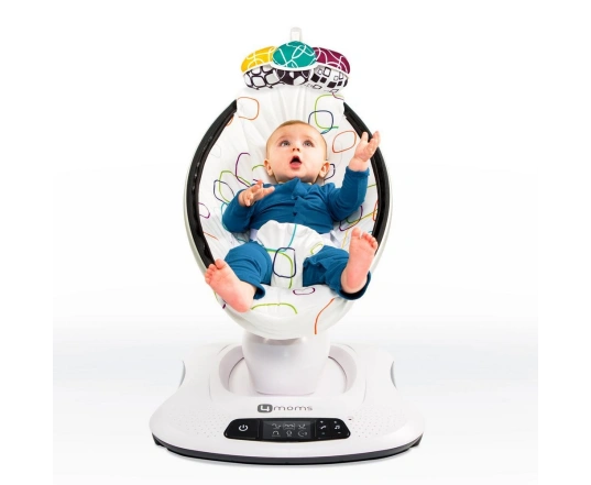 Шезлонг качалка 4Moms MAMAROO - plush multi