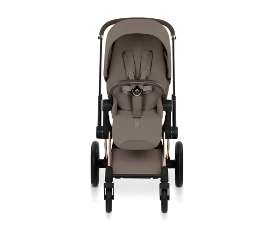 Прогулянкова коляска Cybex PRIAM Style Collection 5.0 - coconut brown (шасі Rose Gold)