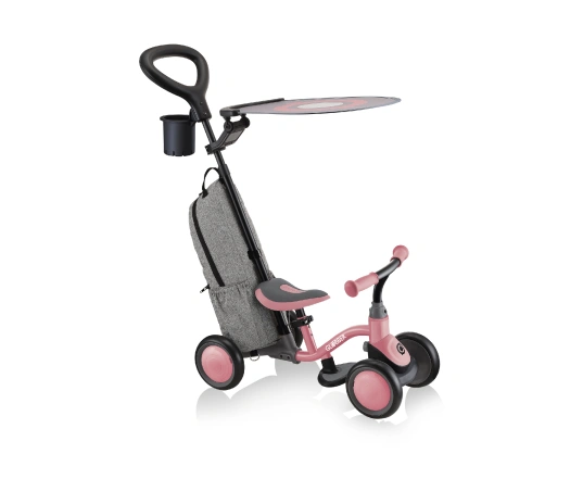 Біговел дитячий GLOBBER серії LEARNING BIKE 3в1 DELUXE - Пастельно-рожевий