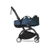 Універсальна коляска 2 в 1 Stokke YOYO³ + люлька Bassinet  BABYZEN Navy Blue/AF Airfrance (шасі Black)