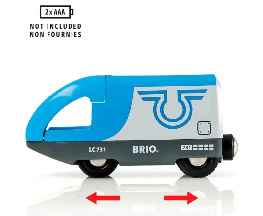 Железная дорога BRIO двухуровневая с вокзалом (33512)
