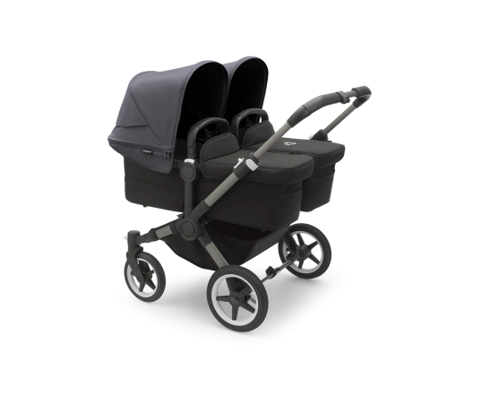 Універсальна коляска 2в1 Bugaboo Donkey5 Mono Stormy blue/Midnight black-Grey mélange