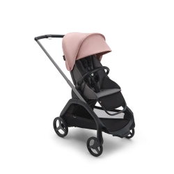 Прогулочная коляска Bugaboo DRAGONFLY - graphite/grey melange morning pink - изображение