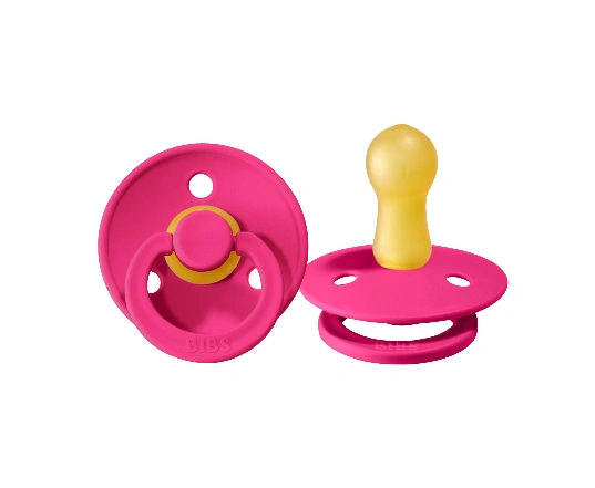 Пустушка BIBS Colour Латекс Rasberry - Розмір 1