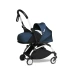Універсальна коляска 2 в 1 Stokke YOYO³ + компактна люлька BABYZEN AF Blue Air France (шасі White)