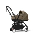 Универсальная коляска 2 в 1 с люлькой newborn shell Stokke YOYO³  Toffee (шасси Black)