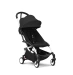 Универсальная коляска 2 в 1 с люлькой newborn shell Stokke YOYO³ Black (шасси White)