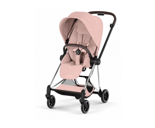 Коляска 2 в 1 Cybex MIOS Style Collection 5.0 - peach pink (шасі Chrome)