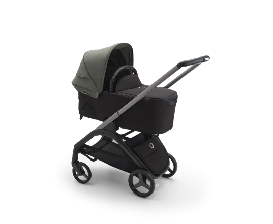 Универсальная коляска 2в1 Bugaboo DRAGONFLY - black/grey melange forest green